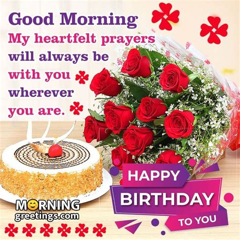 good morning happy birthday images|good morning images for birthday.